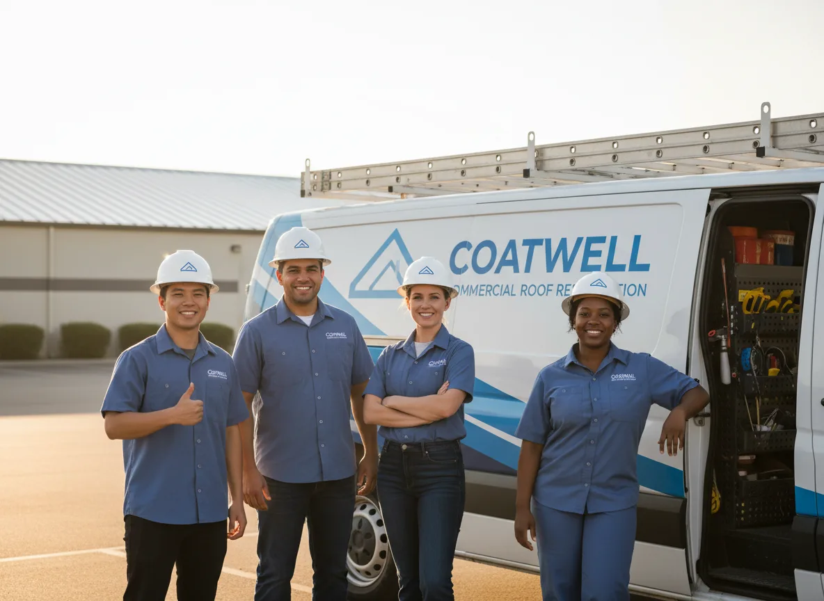 Commercial roof coating company in Adolphus, KY